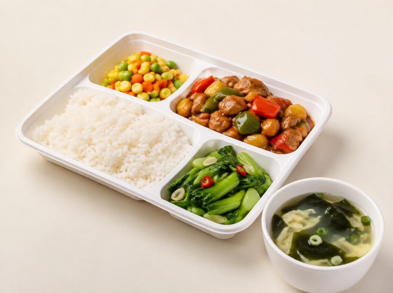江山企业盒饭与商务用餐配送